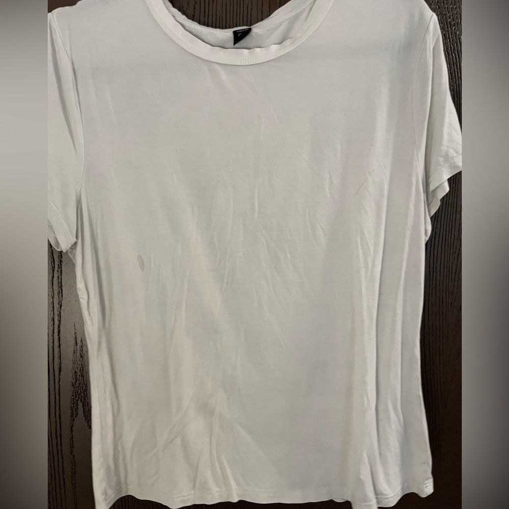 Plain white shirt